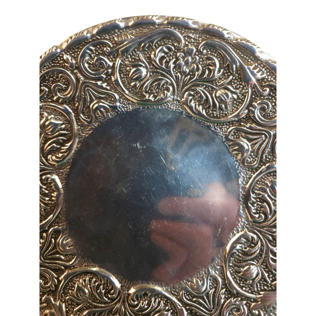 Vintage Wilton Armetale William Mary Plate 8.5 Inch Alloy Dessert Serving USA 1970s