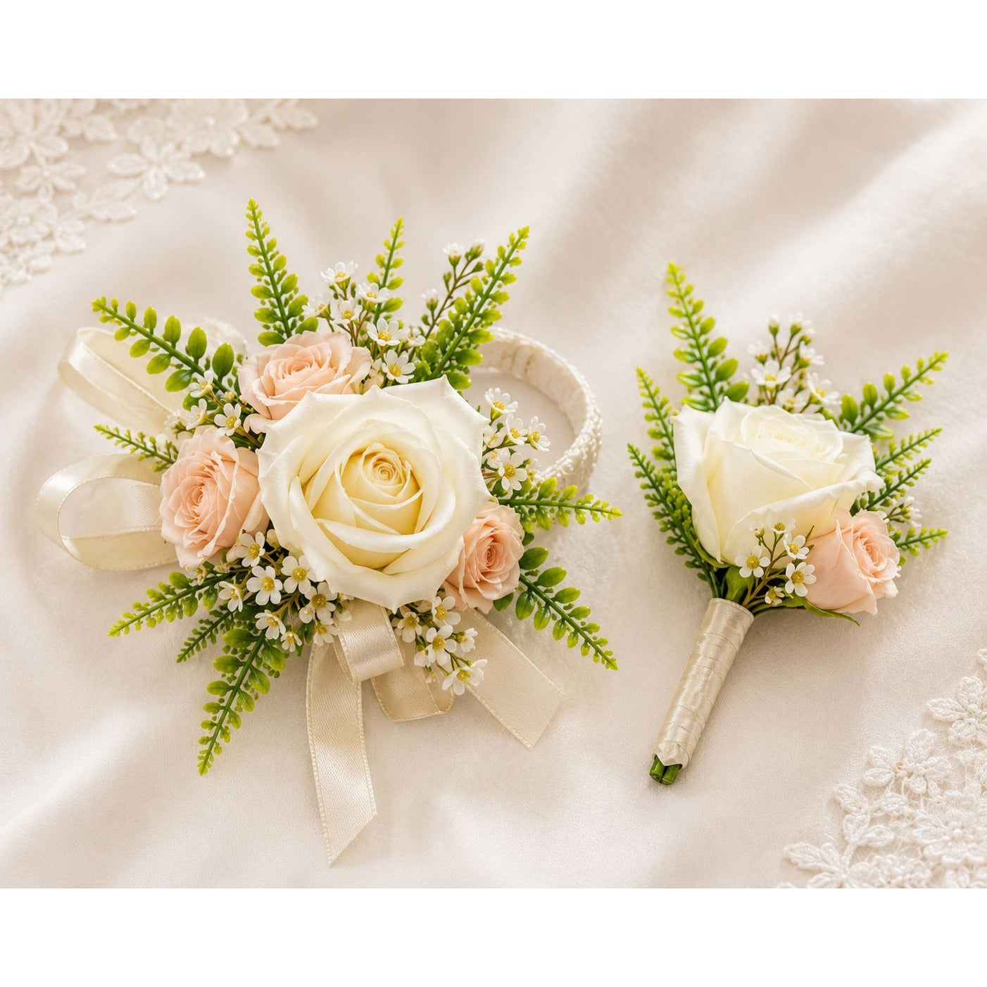 50 Artificial Boston Fern Leaves 6 Inch Faux Greenery Plastic Fern Foliage for Wreaths Centerpieces Corsages and Wedding Floral Crafts