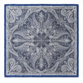 Navy Paisley Satin Scarf 27x27 Wild Rag Western Cowboy Cowgirl Fashion Scarf