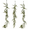 Artificial Fern Garland Set of 3 Hanging Greenery Garlands 5 Foot Trailing Greenery Farmhouse Decor Wedding Arch Mantel Garland