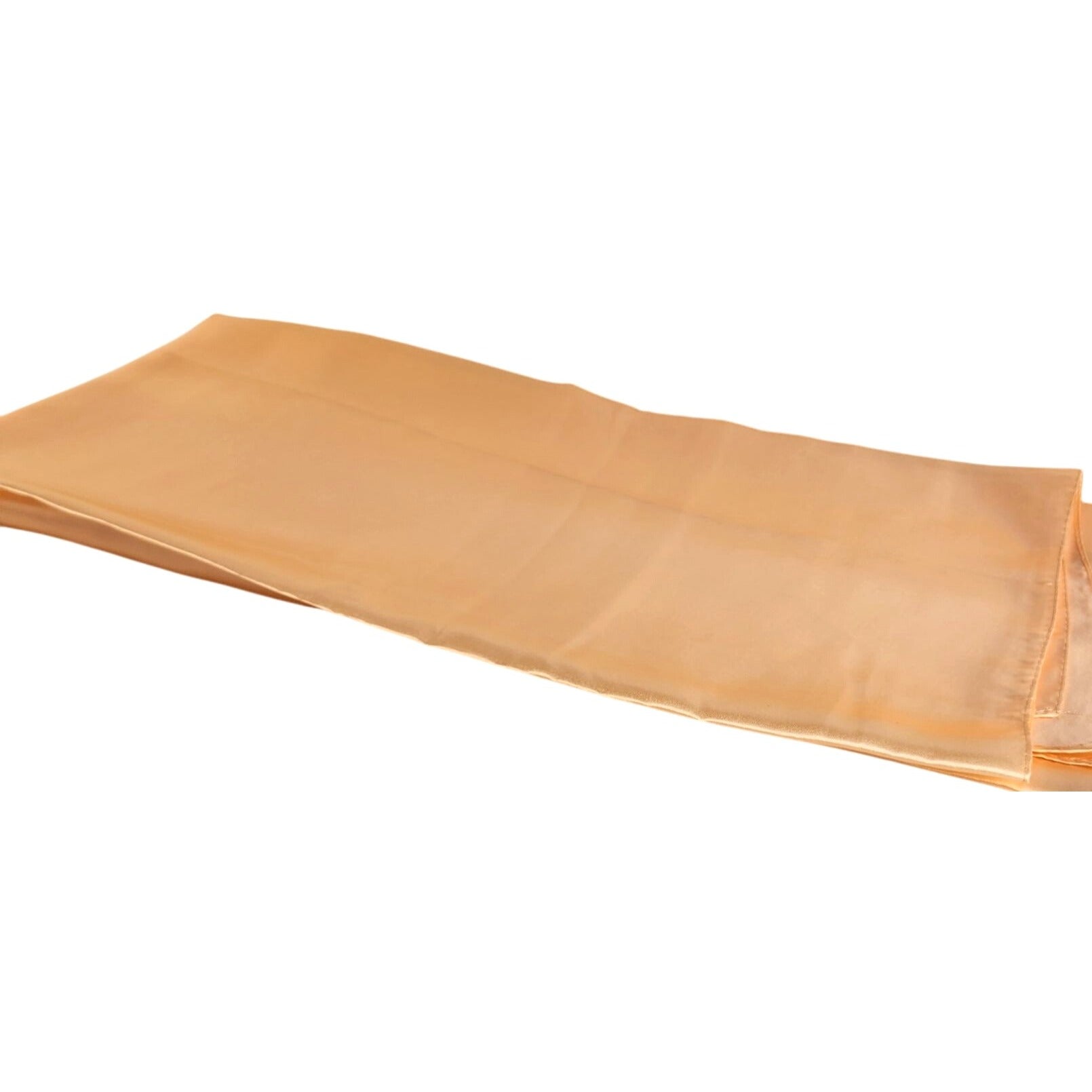 Peach Wild Rag Large Scarf 23x23" Satin Western Accessory Cowgirl or Cowboy