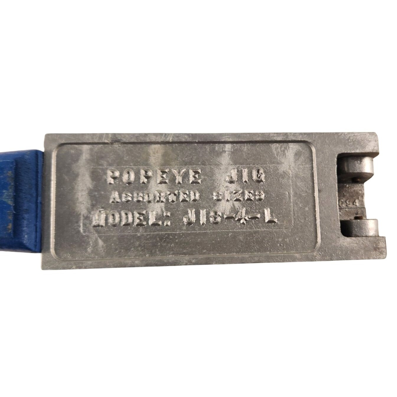 Vintage Do It Molds Popeye Jig Mold JIS 4 L Model 1082 4 Cavity 1 5 oz to 3 oz Lead Jig Mold Fishing Lure Making Tool