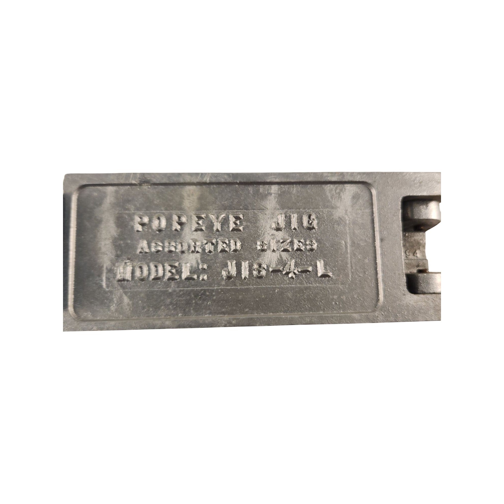 Vintage Do It Molds Popeye Jig Mold JIS 4 L Model 1082 4 Cavity 1 5 oz to 3 oz Lead Jig Mold Fishing Lure Making Tool