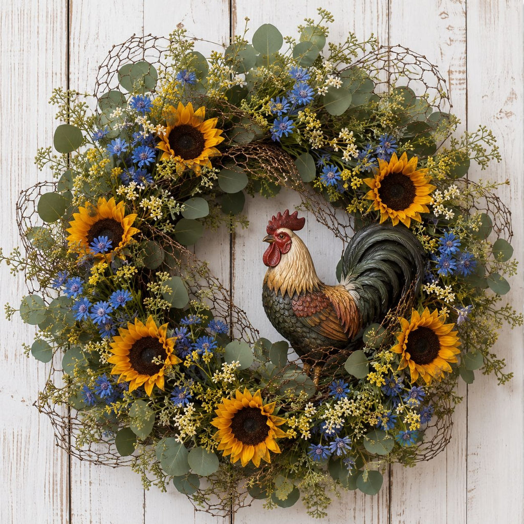 Decorative Brown Chicken Wire Roll 4 Inch x 9.5 Foot Wreath Making Floral Crafts DIY Rustic Farmhouse Garden Wedding Supplies