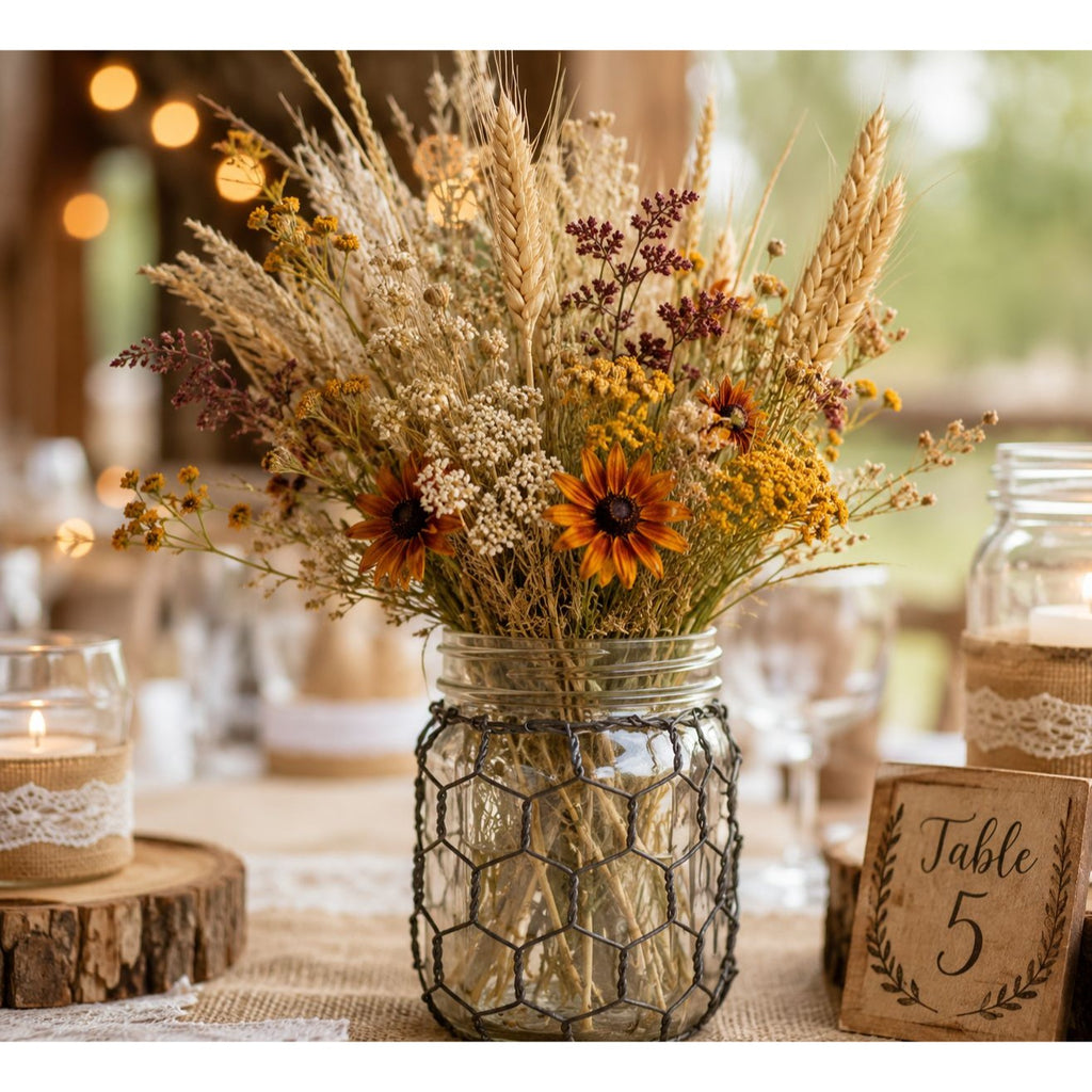 Decorative Brown Chicken Wire Roll 4 Inch x 9.5 Foot Wreath Making Floral Crafts DIY Rustic Farmhouse Garden Wedding Supplies