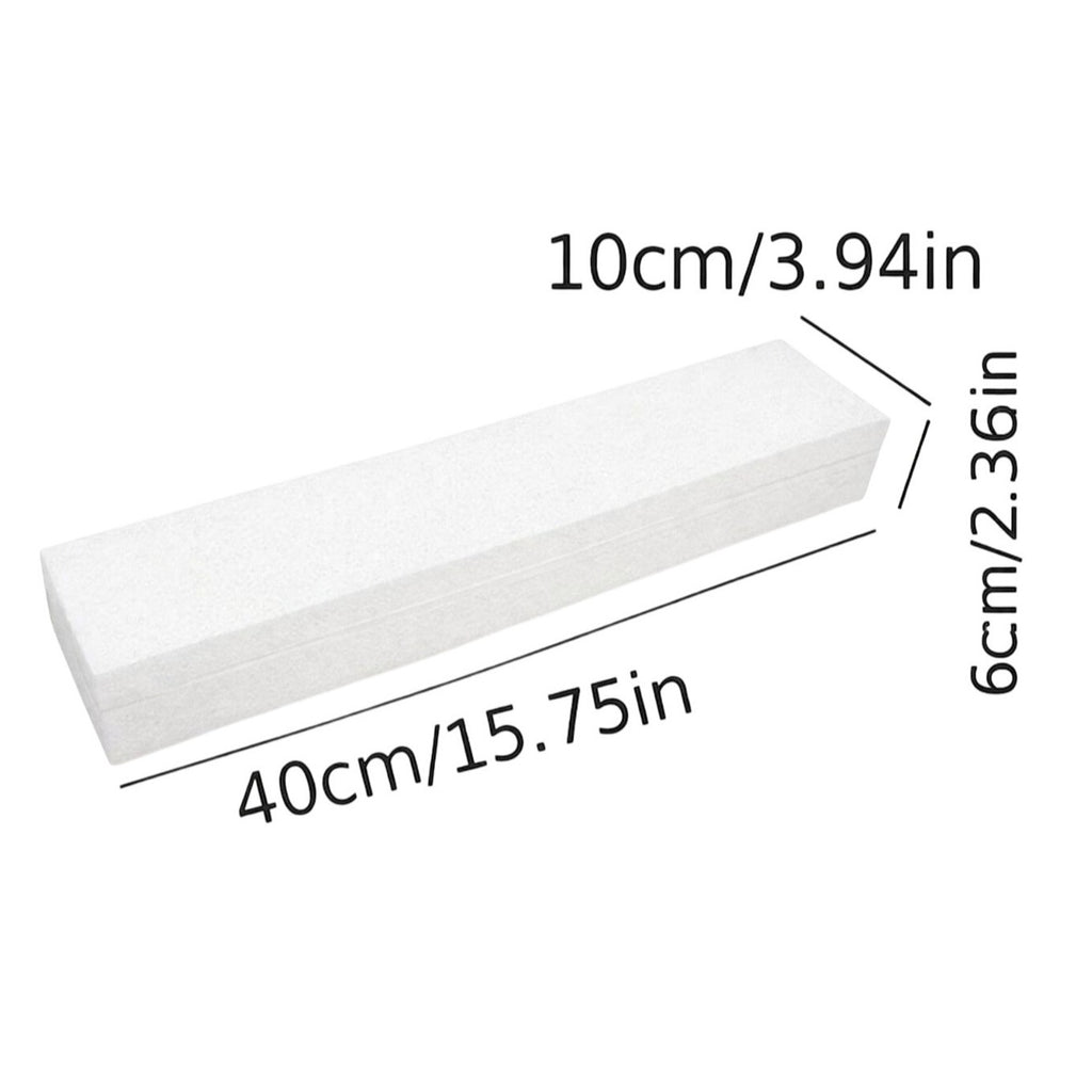 Dry Floral Foam Block 15.75 Inch White Foam Brick for Wedding Arch Memorial Arrangements