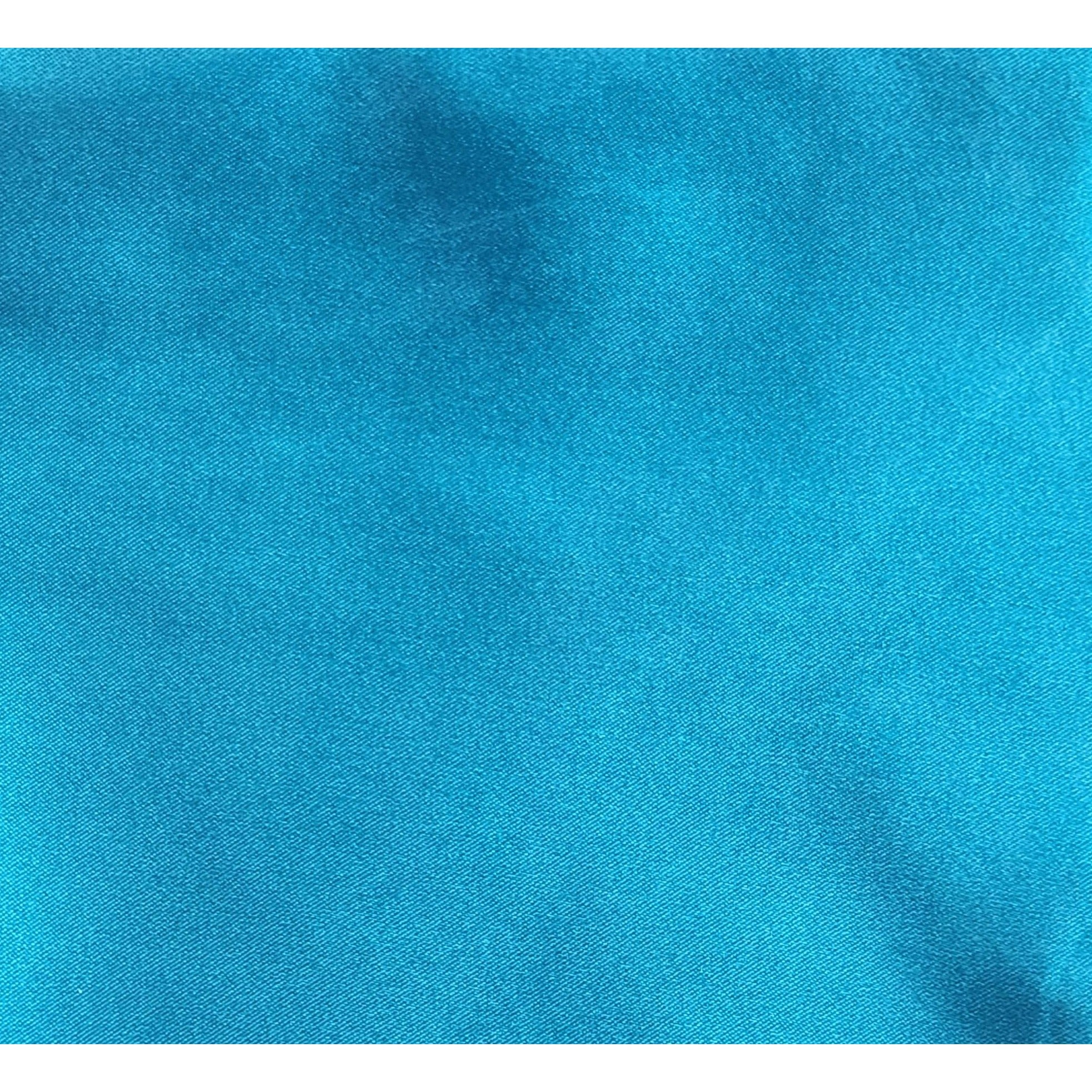 Teal Blue Wild Rag Scarf 23x23" Satin Western Accessory Cowgirl or Cowboy