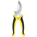 Garden Pruning Shears 7in Stainless Steel Scissors Houseplants Flowers Yellow Black