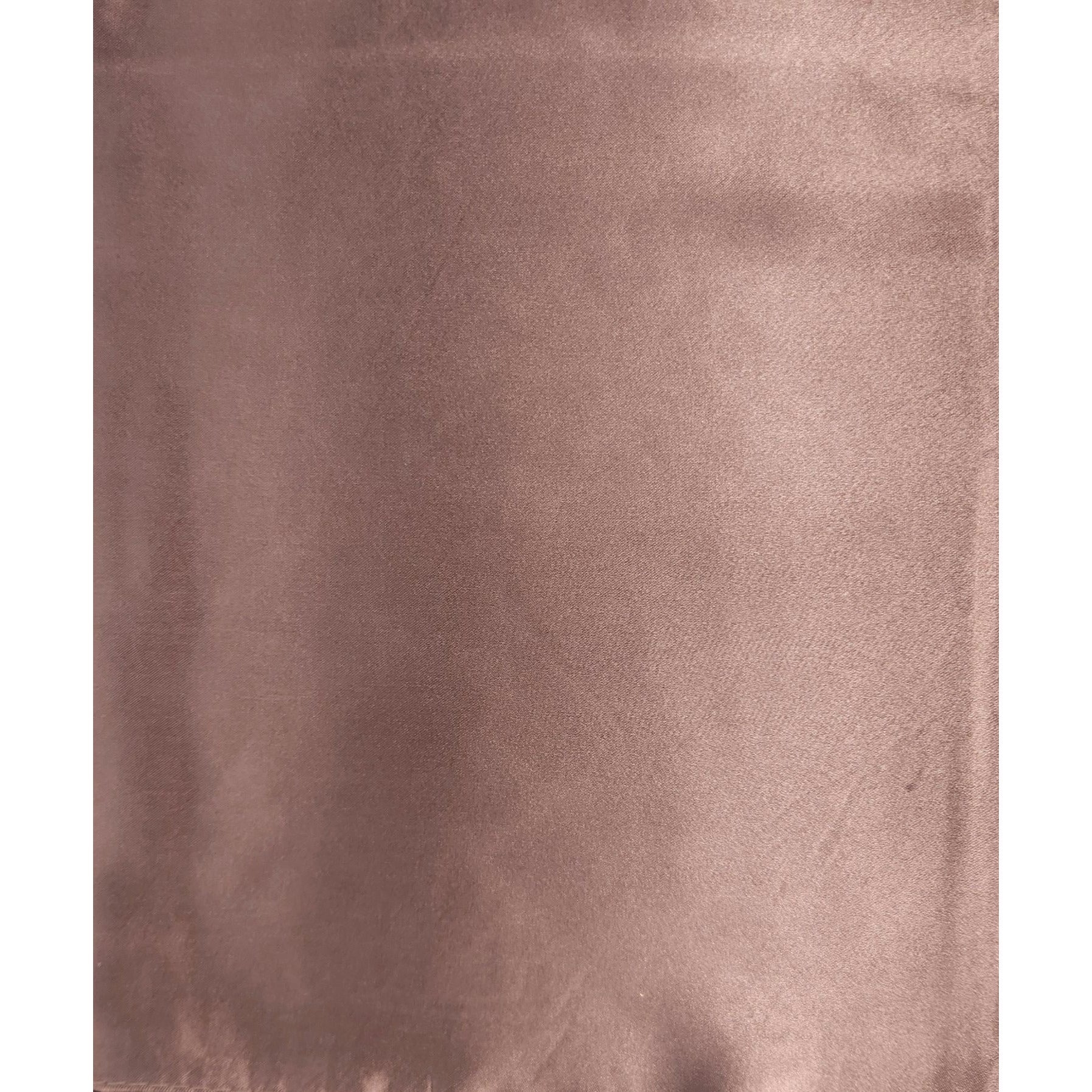 Close-up dusty purple satin wild rag scarf texture showing silk-like sheen and drape