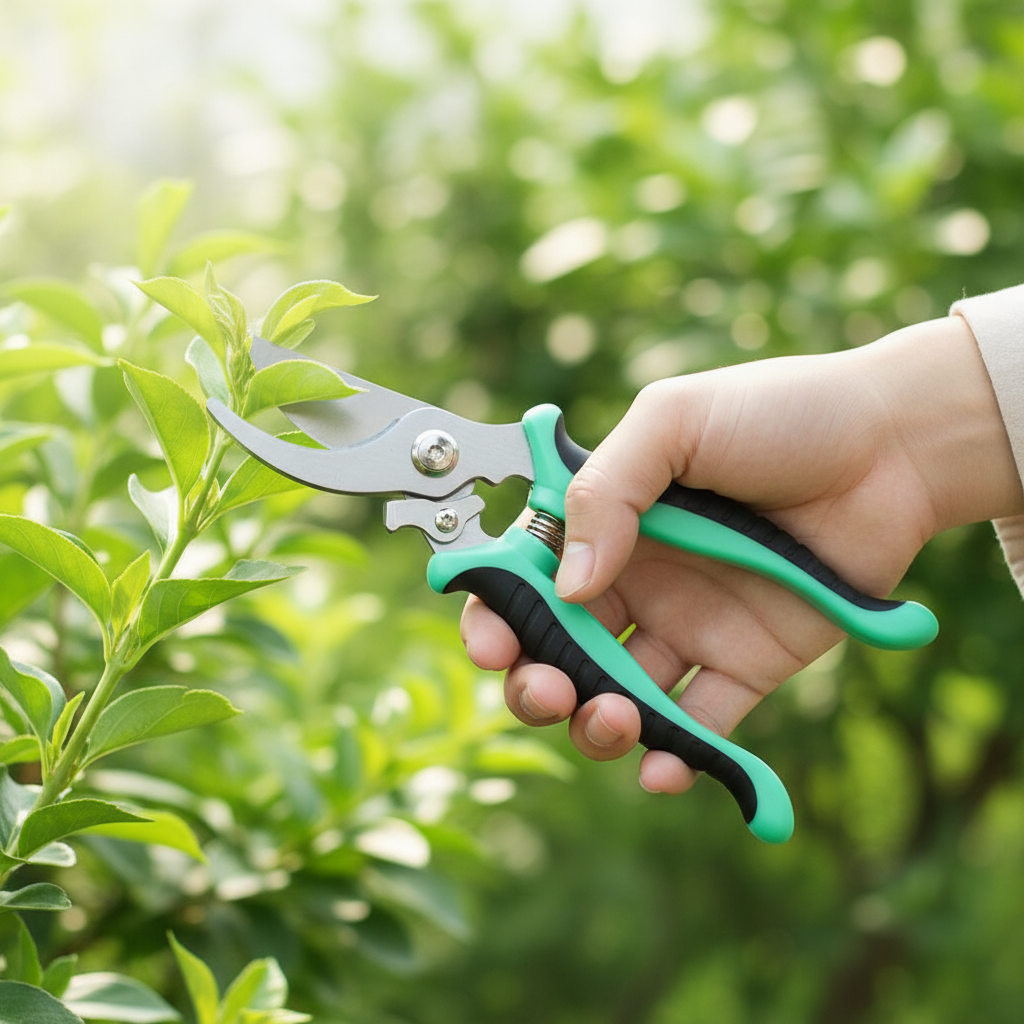 Aqua Green Pruning Shears Lifestyle 2