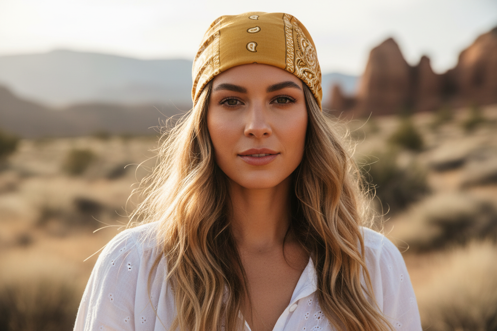 Bandana headband headwrap style