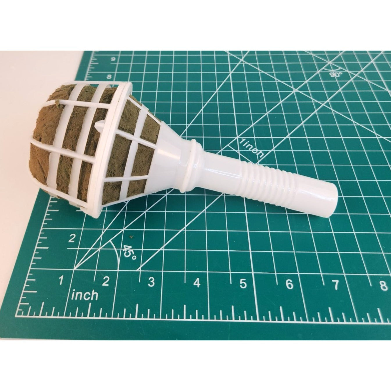 Floral Bouquet Holder with Wet Foam, Wedding Flower Holder, Bridal Bouquet Base, DIY Floral Supply, Foam Handle Cage