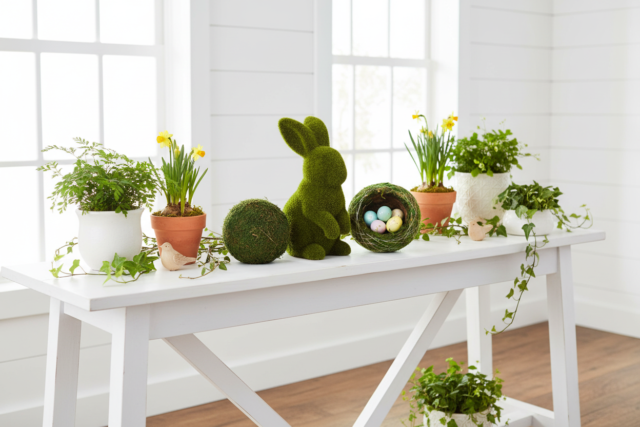 Console table vignette