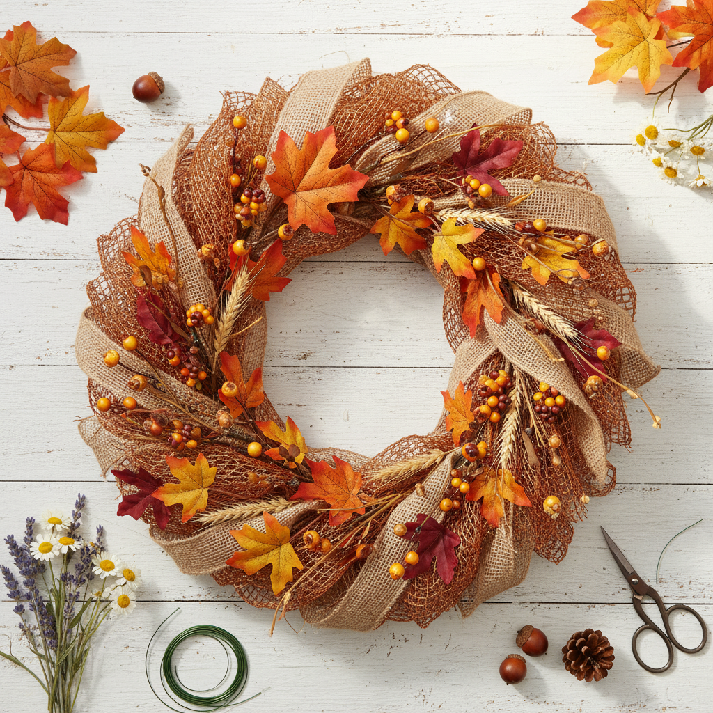 Copper Mesh Ribbon Roll 5x19 Ft for Wedding Decor Holiday Wreaths and DIY Crafts