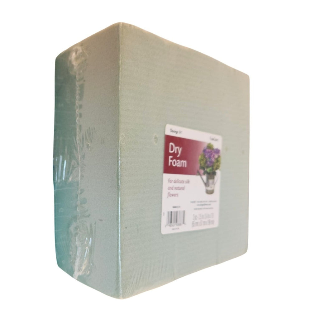 Dry Floral Foam Blocks Set of 3 Green Foam for Artificial Silk Flowers Floral Craft Supply
