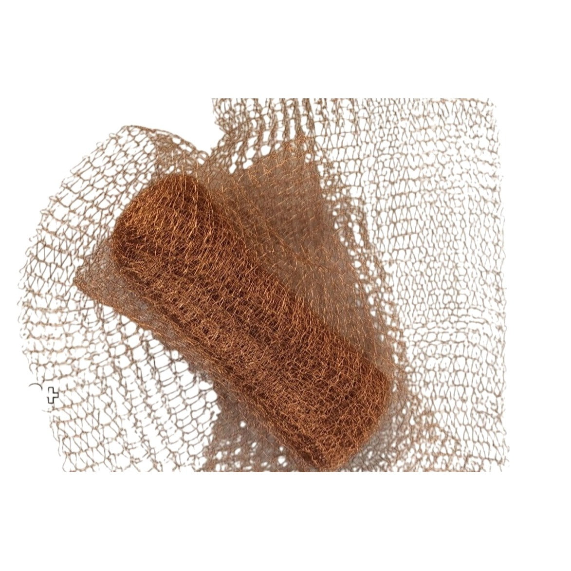 Copper Mesh Ribbon Roll 5x19 Ft for Wedding Decor Holiday Wreaths and DIY Crafts