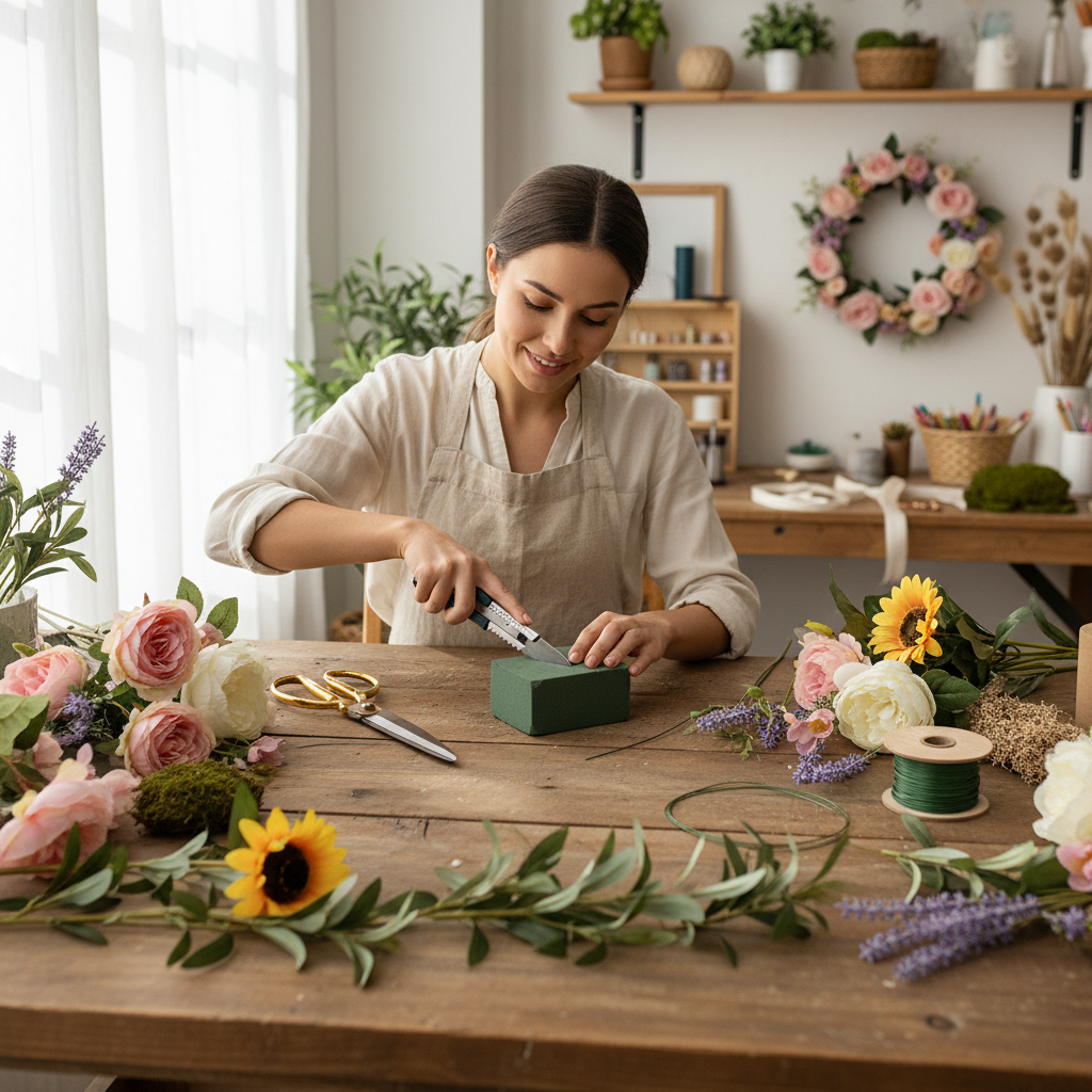 DIY Crafting Scene
