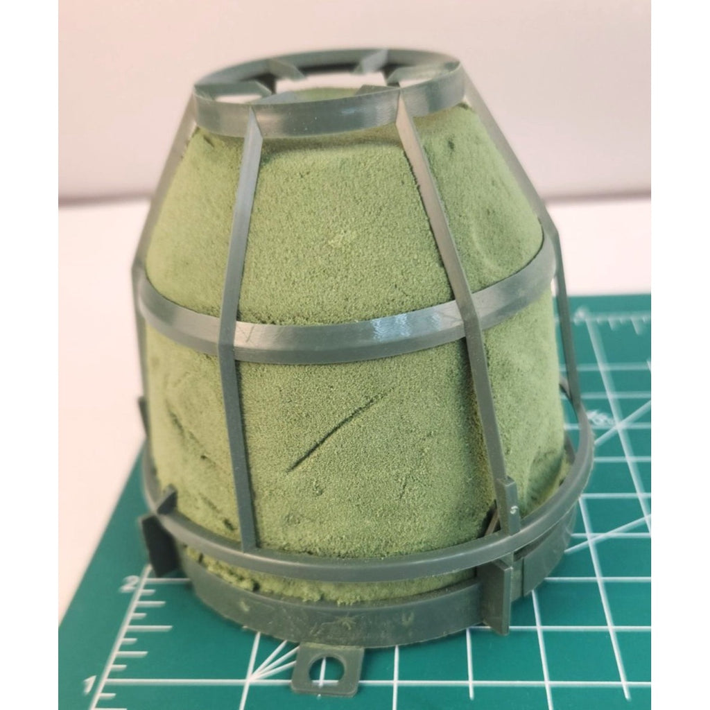 Floral Foam Candle Holder Set of 2 Green Cage for Taper Centerpiece Flower Arranging Wedding Decor Supply
