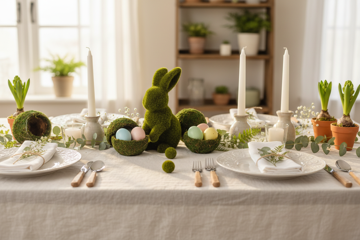Easter table setting