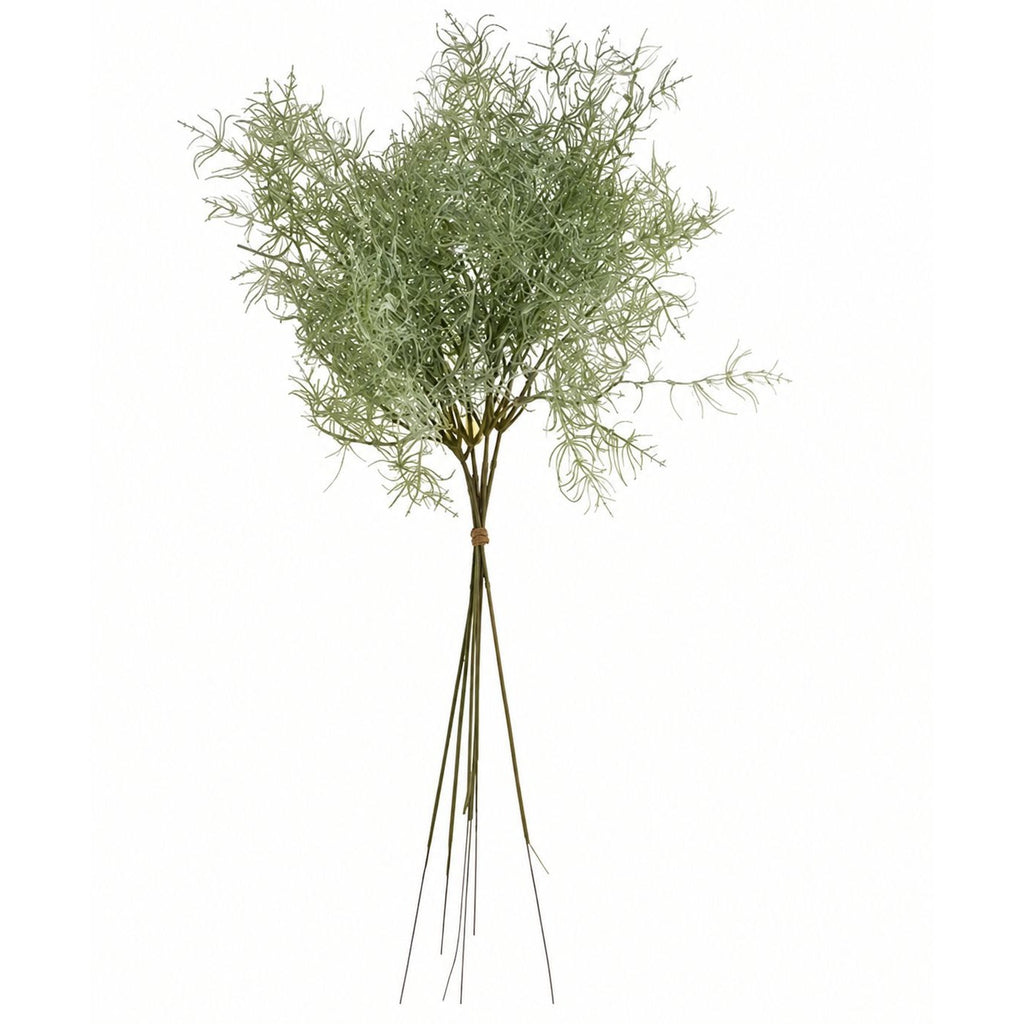 Artificial Fern Bundle Faux Rosemary Greenery UV Resistant Farmhouse Decor Rustic Table Centerpiece Wedding Bouquet Filler