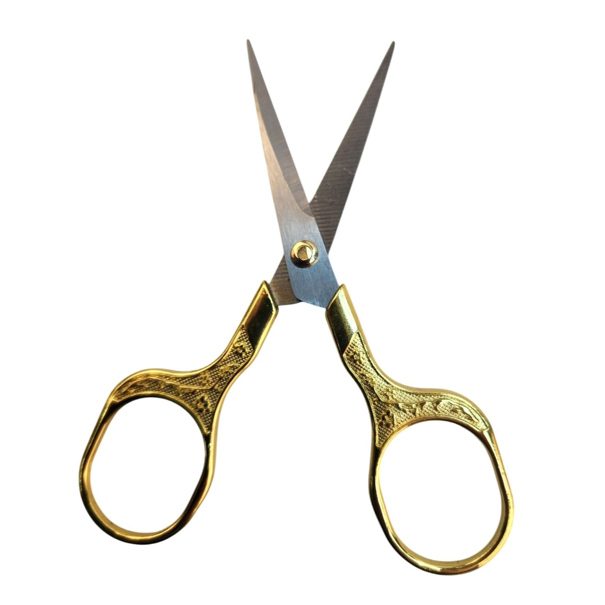 Gold Silver Embroidery Scissors, 5 Inch Stainless Steel Thread Snips