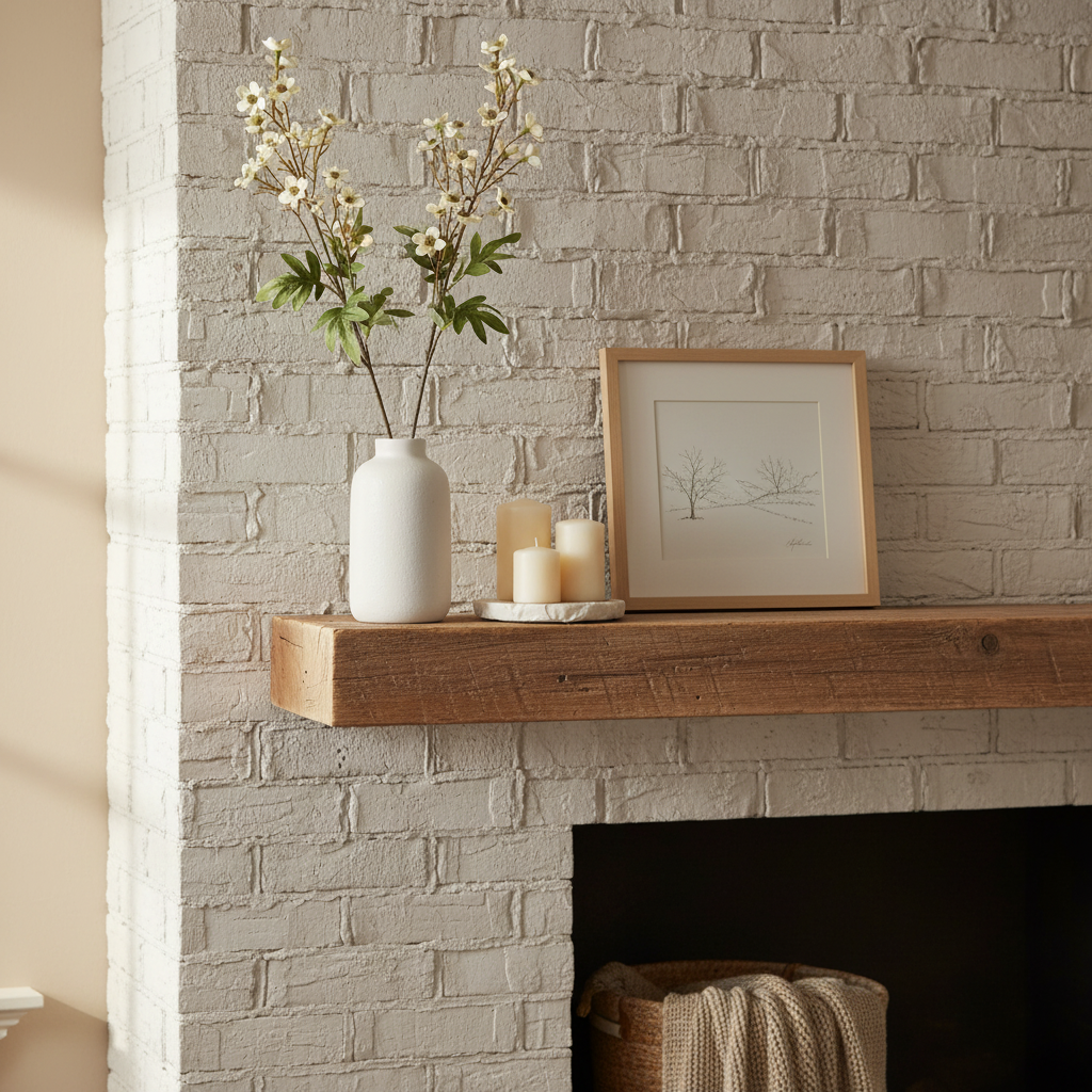 Farmhouse Mantel