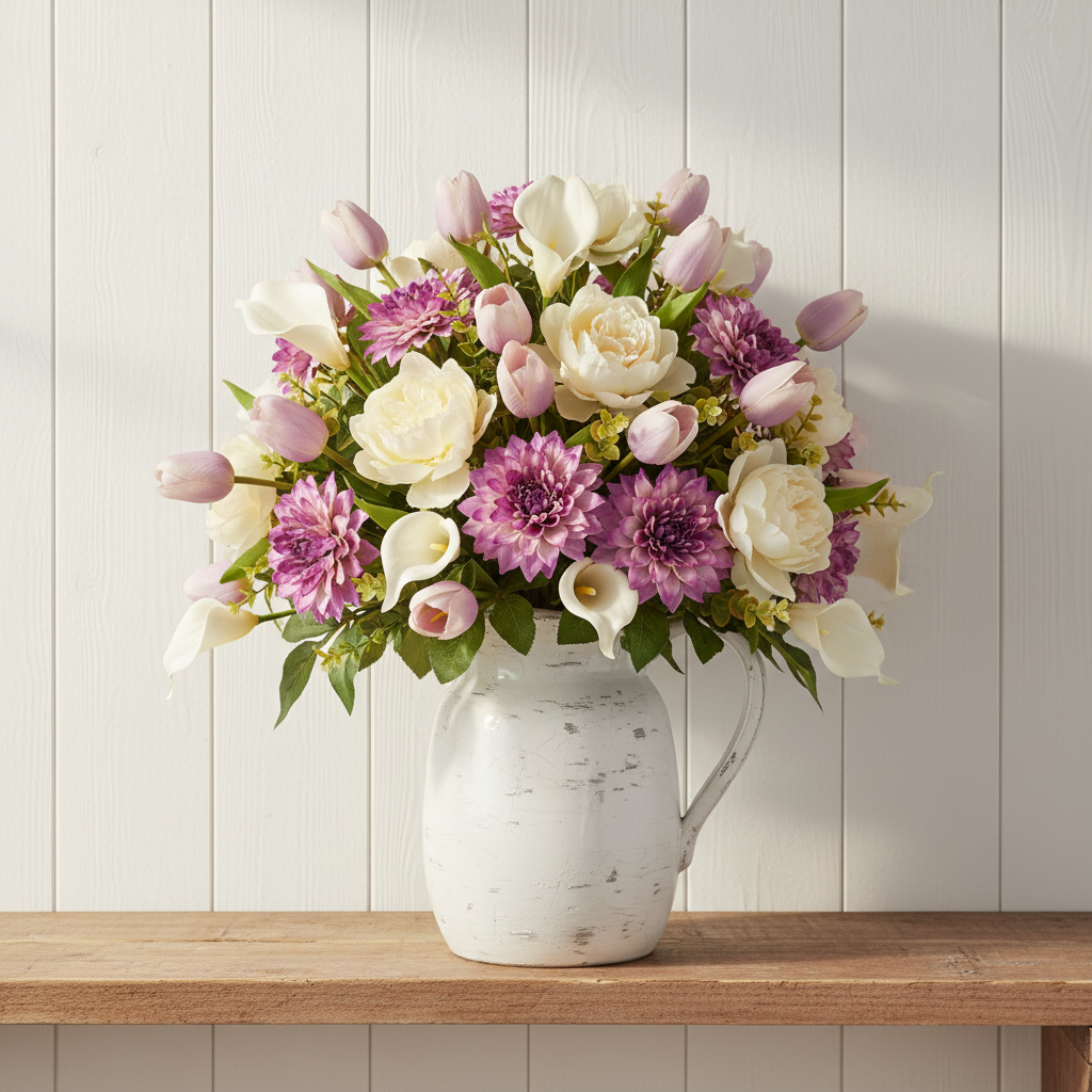 Farmhouse purple dahlia
