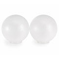 Set of 2 Styrofoam Balls Floral Kissing Ball Base Hanging Orb Wedding Decor DIY Centerpiece Farmhouse Craft Ball