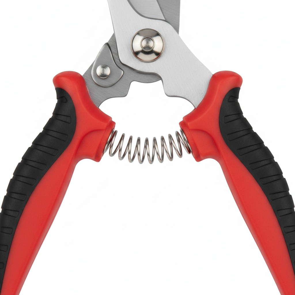 Garden Pruning Shears Spring Close-Up