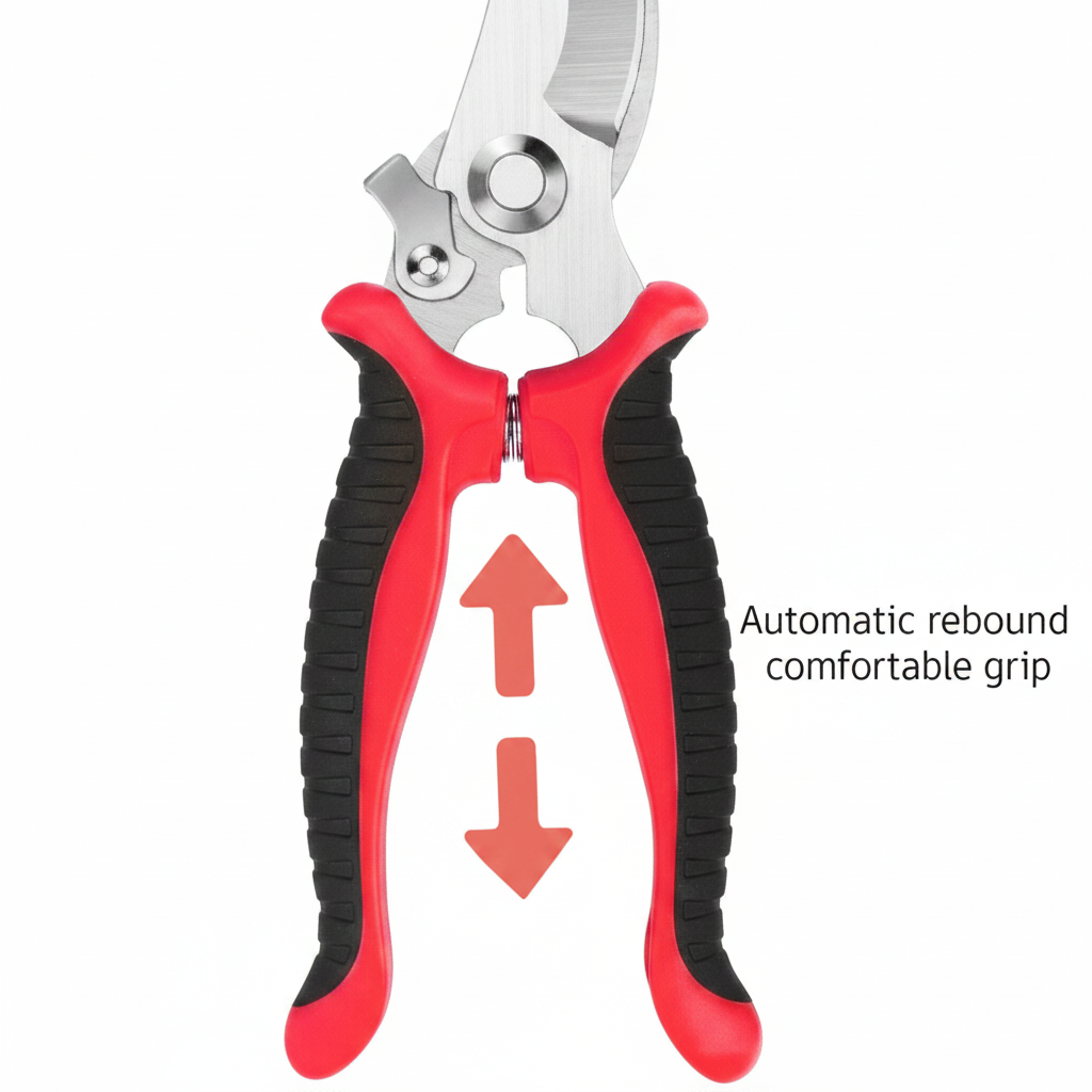 Garden Pruning Shears Spring Detail Callout
