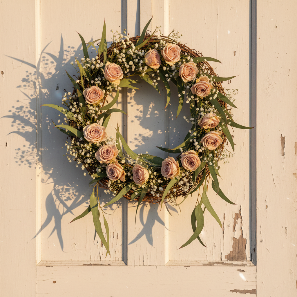 Golden Hour Door Wreath