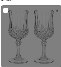 Vintage Cristal D'Arques Longchamp Wine Goblets Set of 2 French Crystal Wine Glasses Diamond Cut Stemware Made in France