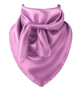 Lavender Wild Rag Scarf 35x35 Satin Western Cowgirl Cowboy Bandana