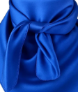 Blue Wild Rag Scarf 23x23" Satin Western Accessory Cowgirl or Cowboy