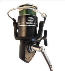 Penn Pursuit V Spinning Reel Size 8000 With Superline Spool HT-100 Drag 25lb Max