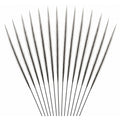 Black Pampas Grass Stems, 16 Artificial Wispy Faux Grass