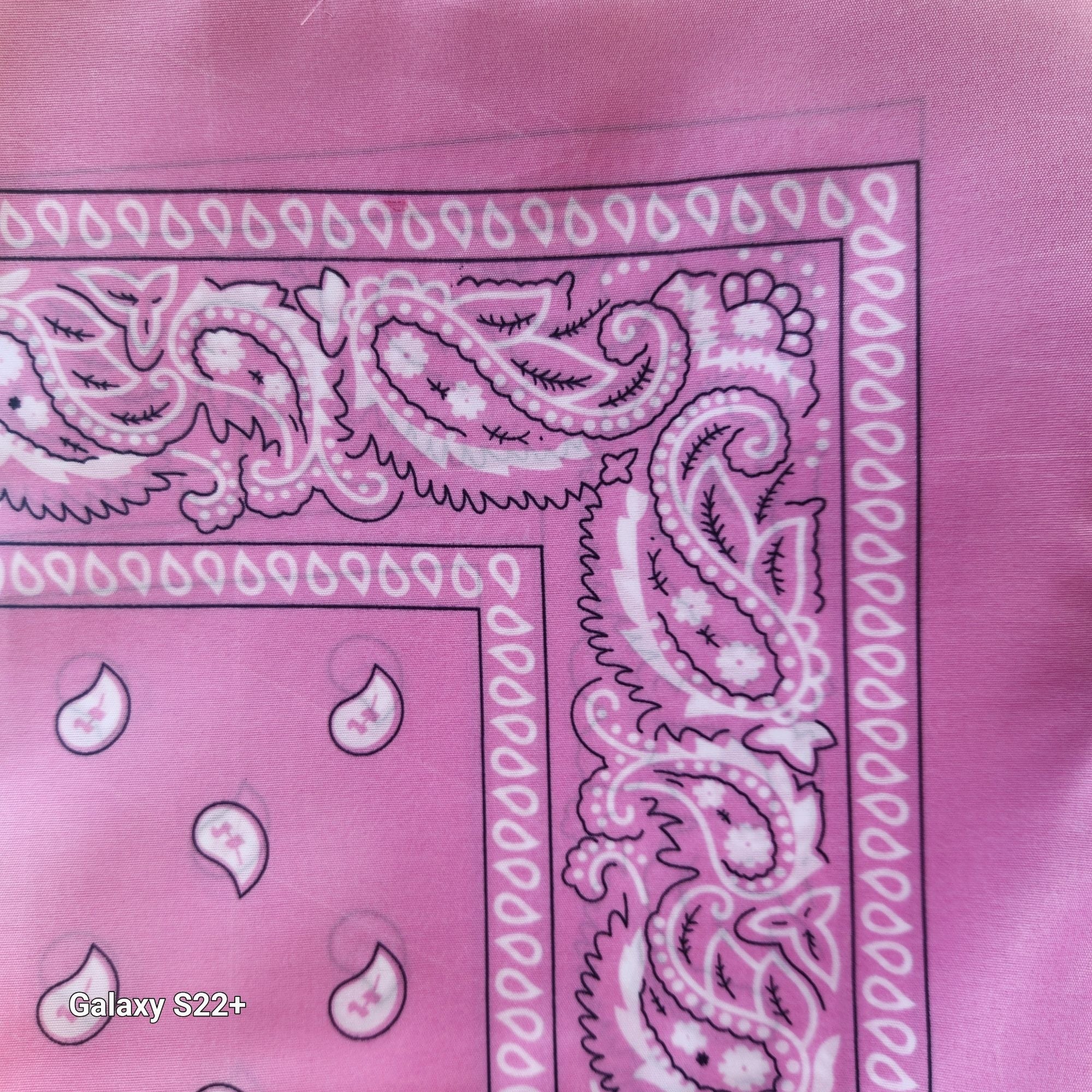 Burgundy Hot Pink Colorful Bandanas 21x21 Inch Square Western Style Scarves Set of 3