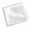 White Satin Pocket Square 9x9 Mens Handkerchief Wedding Suit Formal Prom Unisex