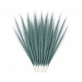 Teal Pampas Grass Stems 13 Pc Wispy Artificial Filler Grass 16 Inch Faux Floral Swag Wreath Vase Decor