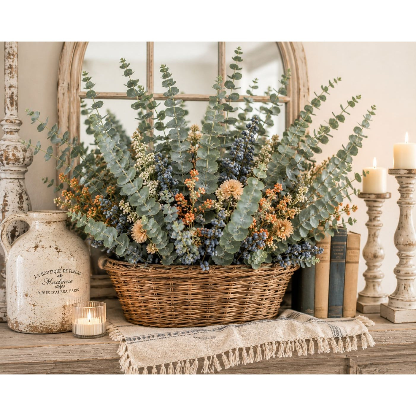 Faux Eucalyptus Stems Sage Green Eucalyptus Greenery Artificial Eucalyptus Wedding Greenery Farmhouse Wreath Supplies 14 Inch Set of 10
