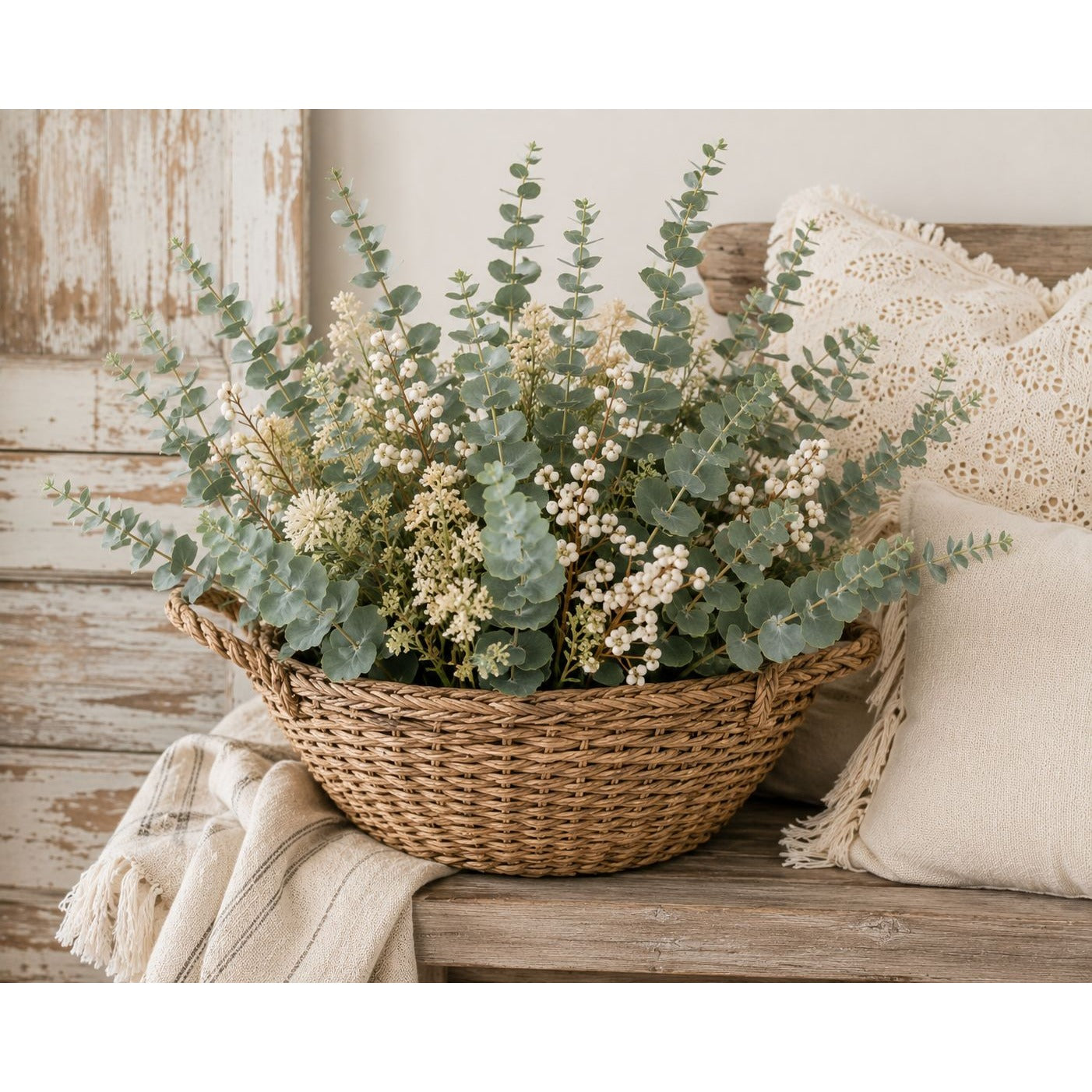 Faux Eucalyptus Stems Sage Green Eucalyptus Greenery Artificial Eucalyptus Wedding Greenery Farmhouse Wreath Supplies 14 Inch Set of 10