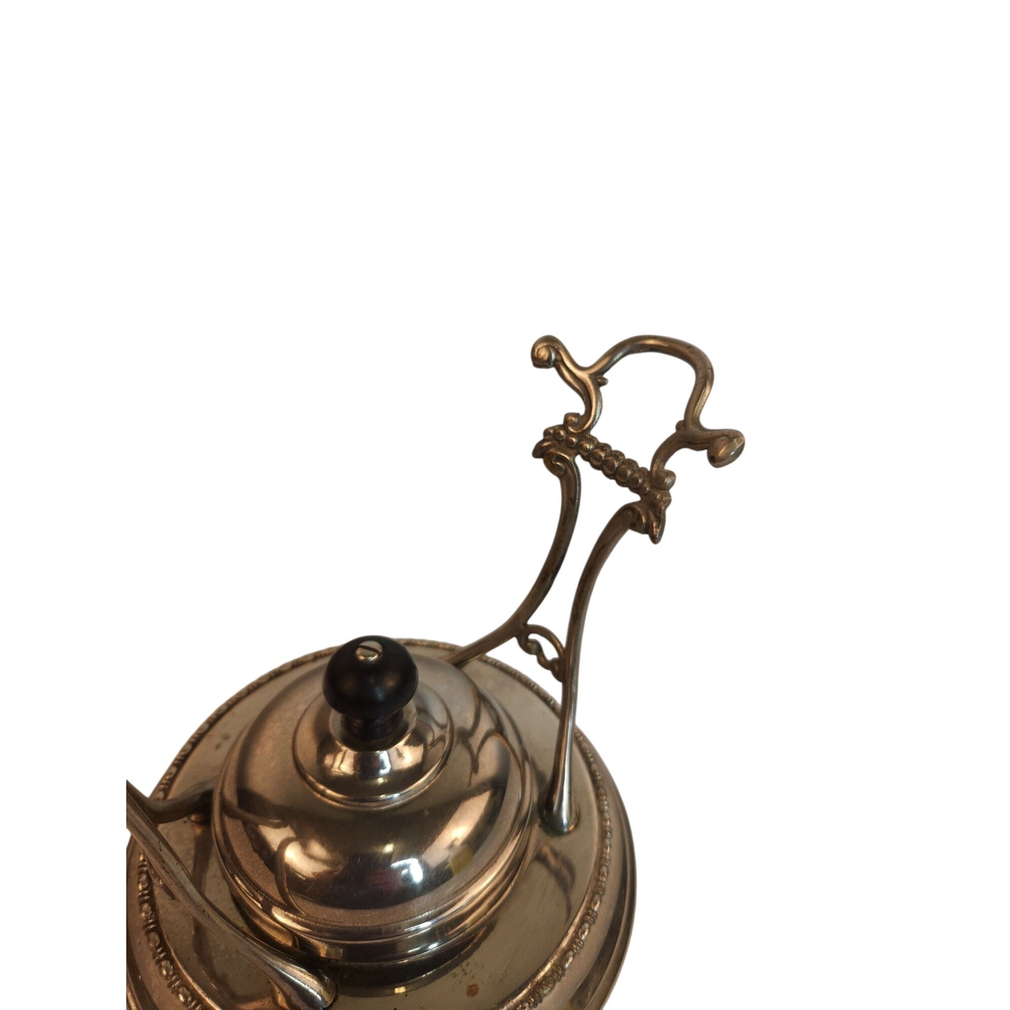 Vintage Silver Plated Tea Warmer Stand | Classic Burner Plate Design