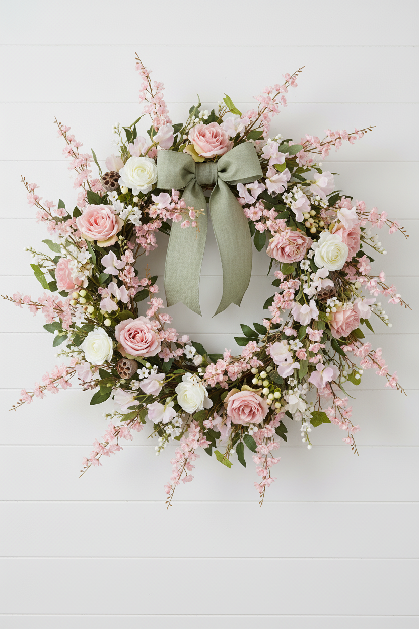 Lifestyle Image 9 – Floral Wreath