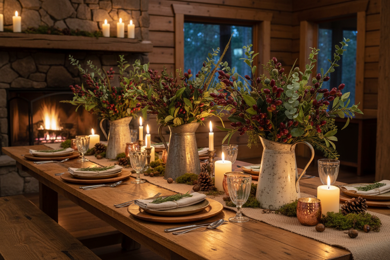 Lodge Tablescape