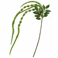 Green Artificial Hanging Amaranthus, 1 Faux Stem, 27 Inch Cascade