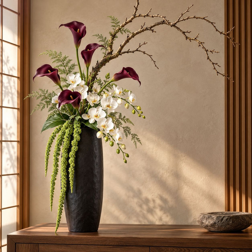 Green Artificial Hanging Amaranthus, 1 Faux Stem, 27 Inch Cascade