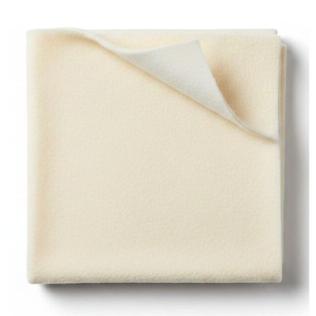 Beige Fusible Fleece Interfacing 39 x 52 Inch Lightweight Iron On Sewing Stabilizer