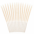 Ivory Artificial Pampas Grass Stems Set of 16, 31 Inch Faux Plumes for Tall Vase Decor