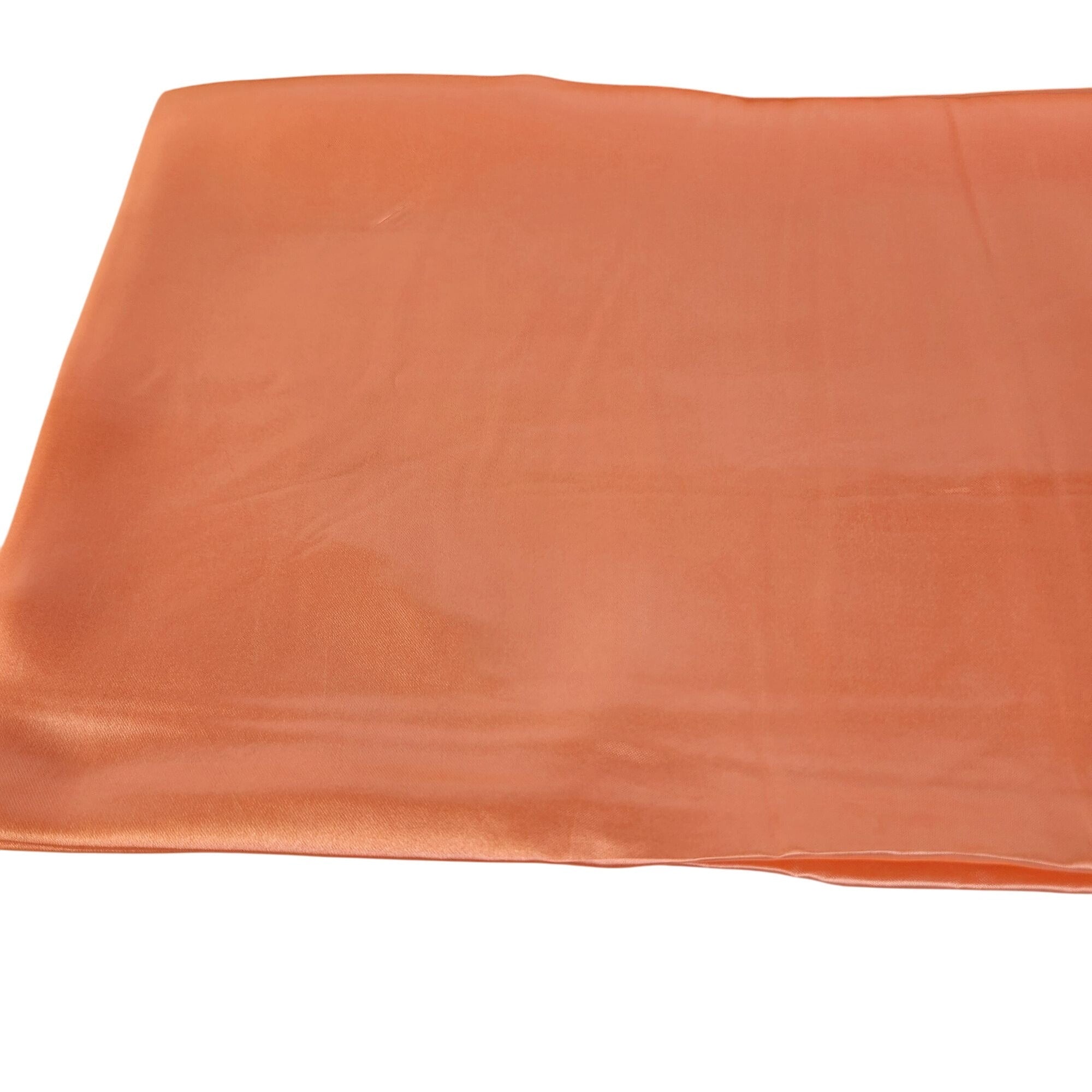 Coral Orange Wild Rag Large Scarf 35x35" Satin Western Accessory Cowgirl or Cowboy