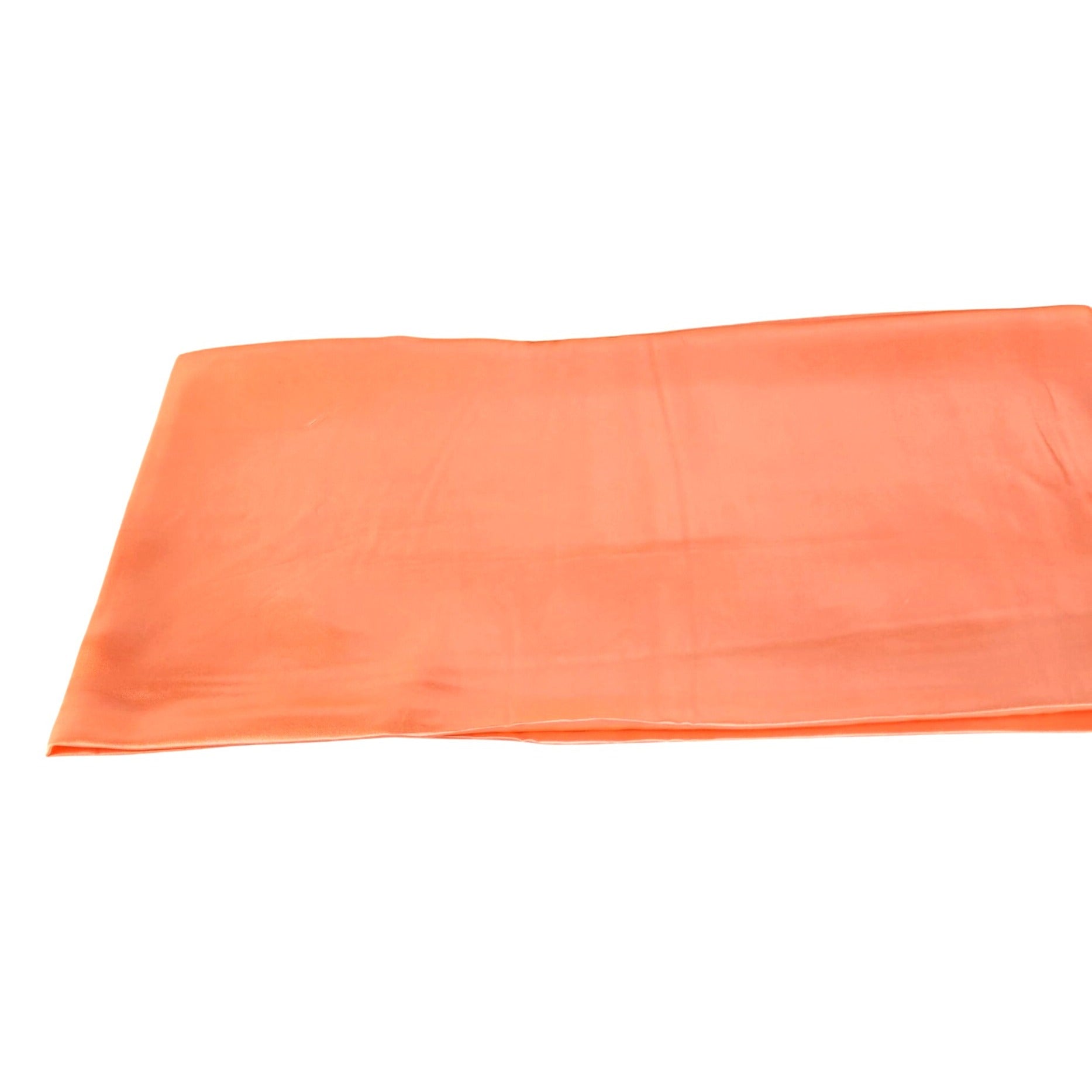 Coral Orange Wild Rag Large Scarf 35x35" Satin Western Accessory Cowgirl or Cowboy
